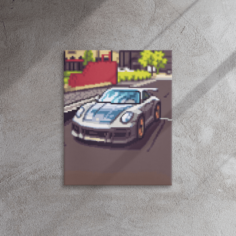16″×20″ Greyish GTThree Alley Canvas