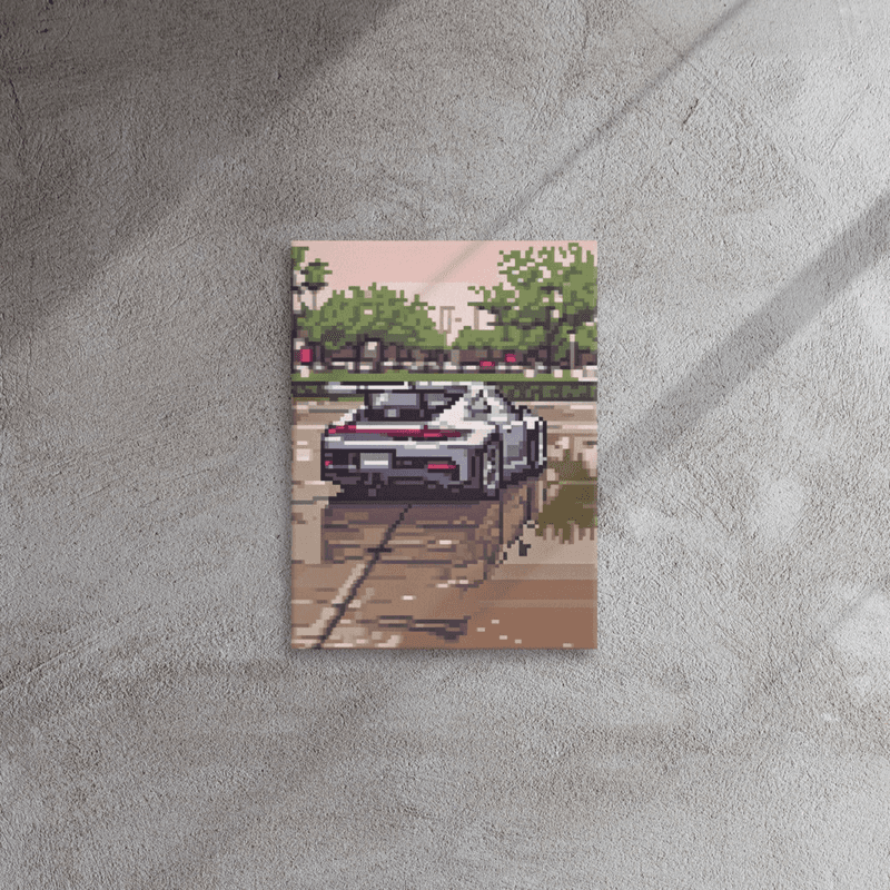 12″×16″ Rainy GTThree RS Canvas